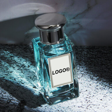 Luxury Custom Clear Square Glass Perfume Bottles – 30ml 50ml 100ml Options