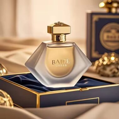 Custom Luxury Irregular Glass Perfume Bottle – Unique Fragrance Packaging