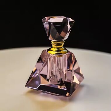 Luxury Glass Perfume Bottles for Home Decoration Display