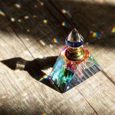 Luxury Glass Perfume Bottles for Home Decoration Display