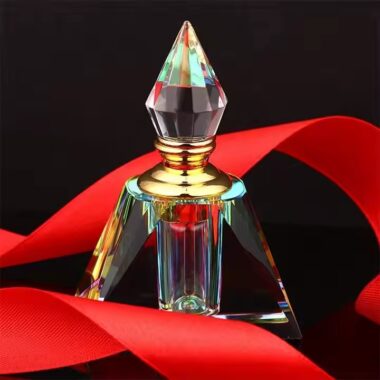Luxury Glass Perfume Bottles for Home Decoration Display