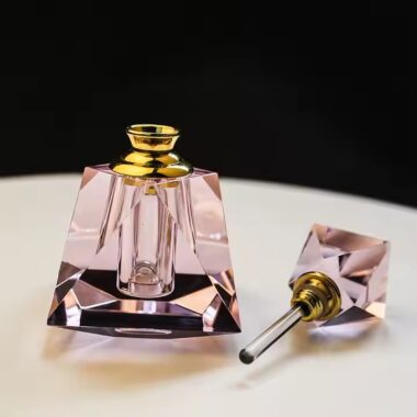 Luxury Glass Perfume Bottles for Home Decoration Display