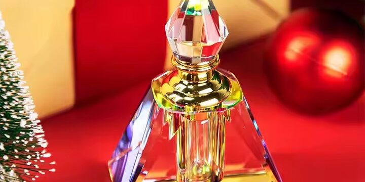 Luxury Glass Perfume Bottles for Home Decoration Display