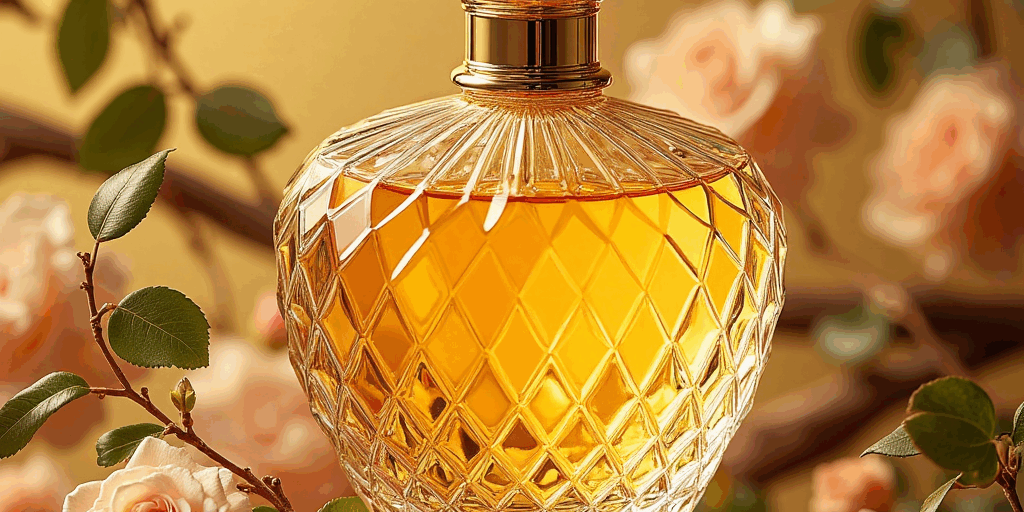 Custom Clear Glass Perfume Bottle with Elegant Design