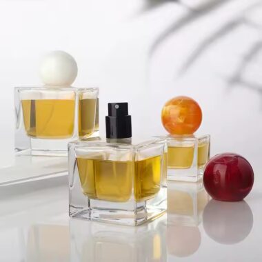Nordic Style Transparent Glass Perfume Bottle – Wholesale Minimalist Design