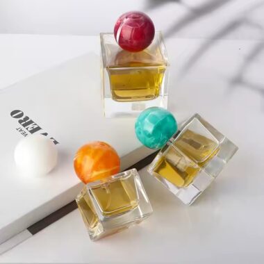 Nordic Style Transparent Glass Perfume Bottle – Wholesale Minimalist Design