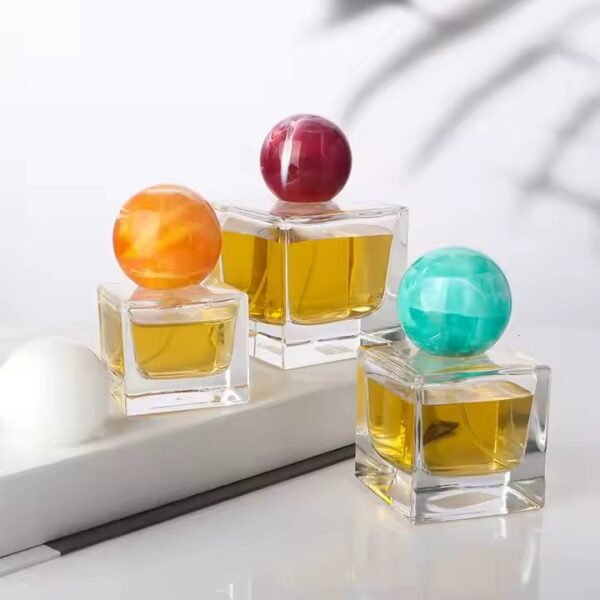 Nordic Style Transparent Glass Perfume Bottle – Wholesale Minimalist Design