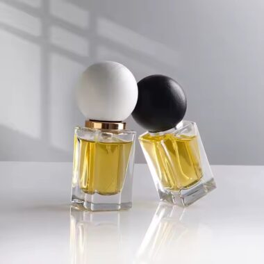 Nordic Style Transparent Glass Perfume Bottle – Wholesale Minimalist Design