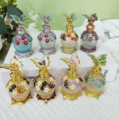 Elegant Custom Luxury Glass Perfume Bottle for High-End Fragrance Packaging