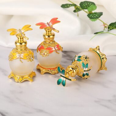 Elegant Custom Luxury Glass Perfume Bottle for High-End Fragrance Packaging