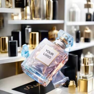 High-End Custom Square Glass Perfume Bottles for Fragrance Packaging