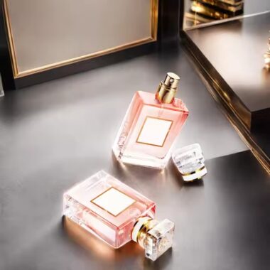 High-End Custom Square Glass Perfume Bottles for Fragrance Packaging