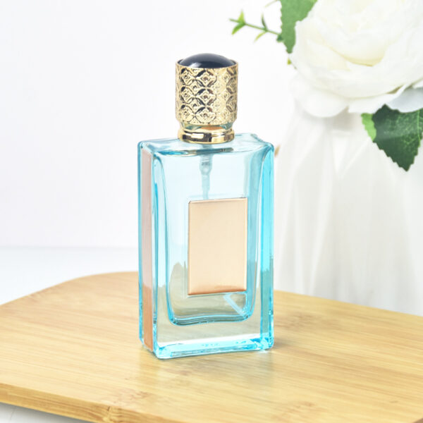 High-End Custom Square Glass Perfume Bottles for Fragrance Packaging