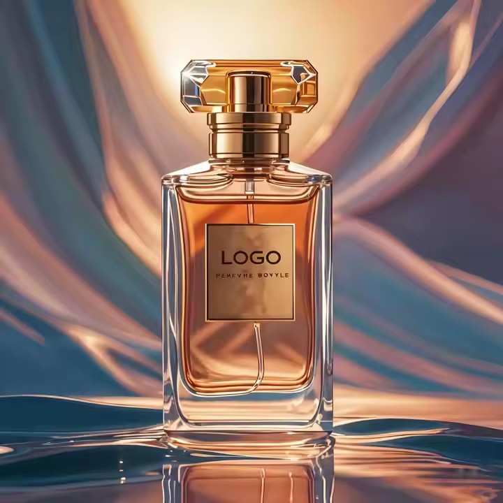 Wholesale Luxury Clear Glass Perfume Bottles in 30ml 50ml 100ml Sizes