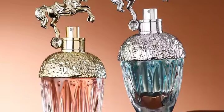 Luxury 80ml Clear Glass Perfume Bottle with Elegant Design