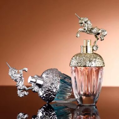 Luxury 80ml Clear Glass Perfume Bottle with Elegant Design