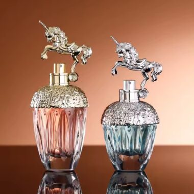 Luxury 80ml Clear Glass Perfume Bottle with Elegant Design