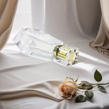 Luxury Irregular Shaped Glass Perfume Bottle – Decorative Artistic Fragrance Packaging