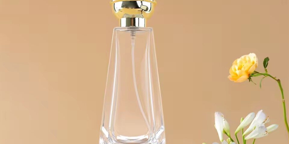 Luxury Irregular Shaped Glass Perfume Bottle – Decorative Artistic Fragrance Packaging