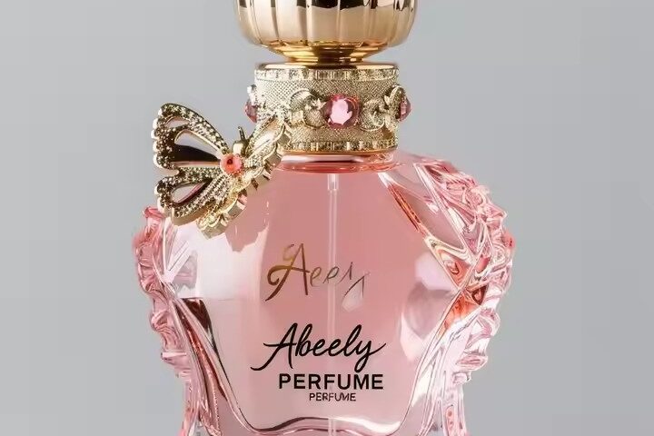 European Style Luxury Glass Perfume Bottle with Elegant Cap