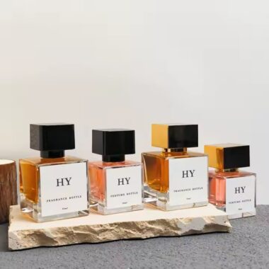 Luxury Thick Cube Glass Perfume Bottle Wholesale – Premium Square Scent Container