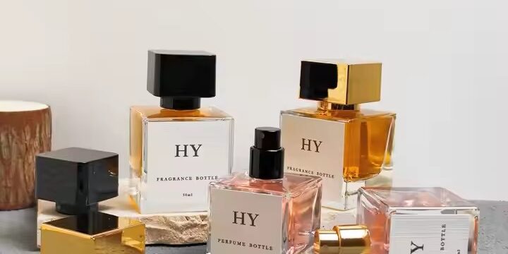 Luxury Thick Cube Glass Perfume Bottle Wholesale – Premium Square Scent Container