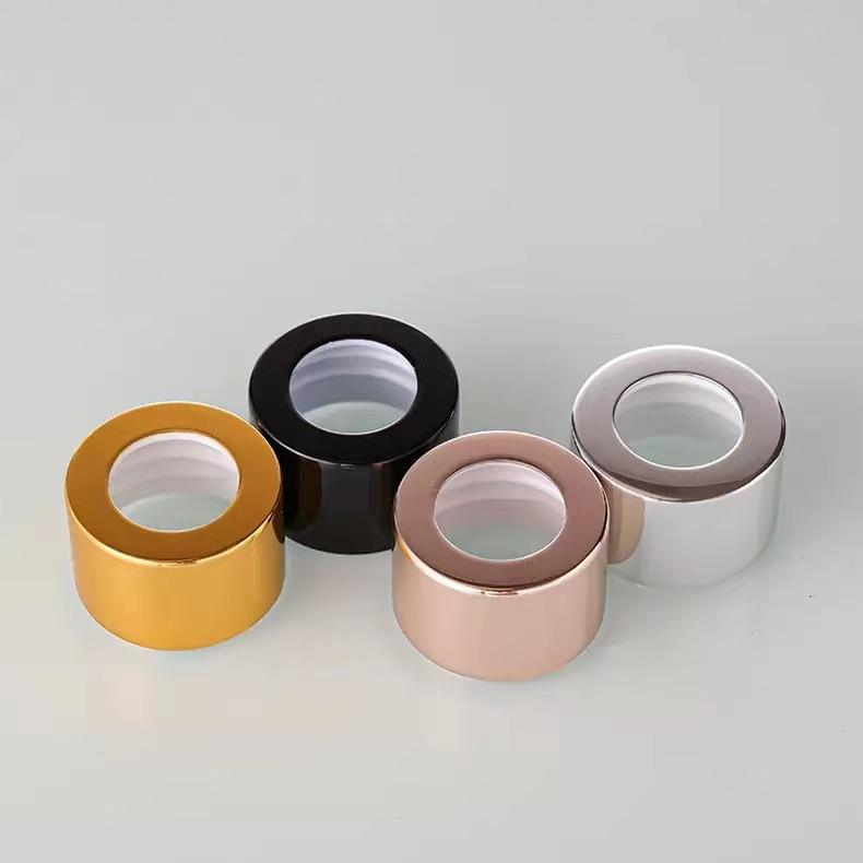 Clear round glass reed diffuser bottle