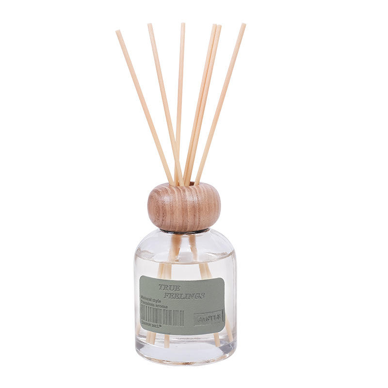 aromatherapy reed diffuser with wooden cap