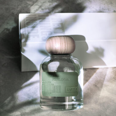 aromatherapy reed diffuser with wooden cap