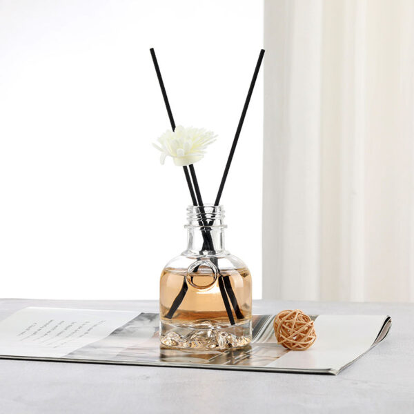 luxury glass aromatherapy reed diffuser bottle