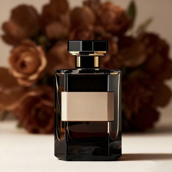 Unique luxury irregular custom glass perfume bottle design