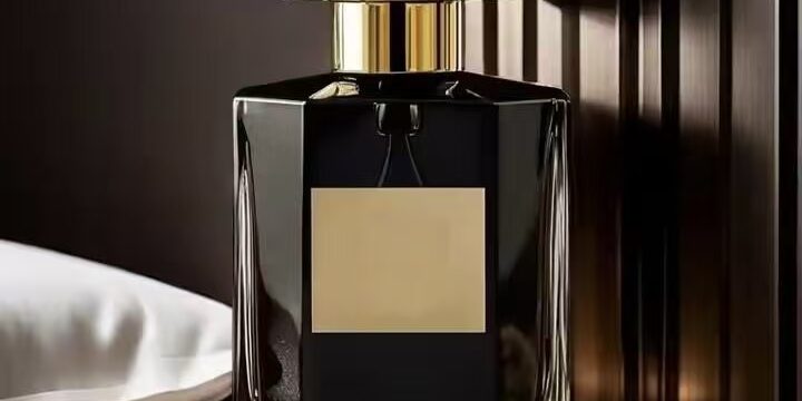 Luxury irregular-shaped creative glass perfume bottle design