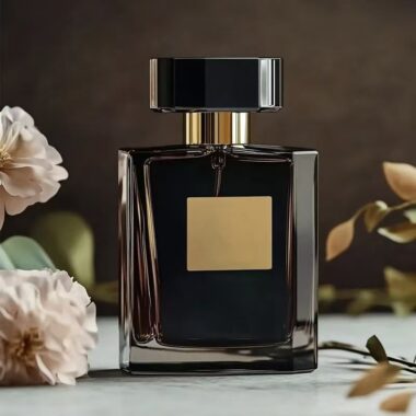 Luxury irregular-shaped creative glass perfume bottle design