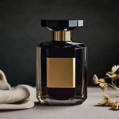 Luxury irregular-shaped creative glass perfume bottle design