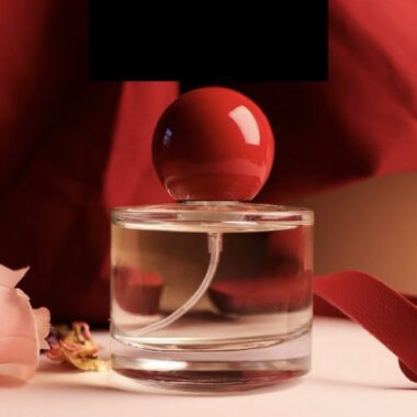 Best-selling luxury empty clear glass perfume bottle design