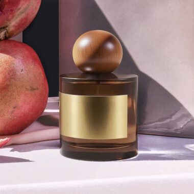 Best-selling luxury empty clear glass perfume bottle design