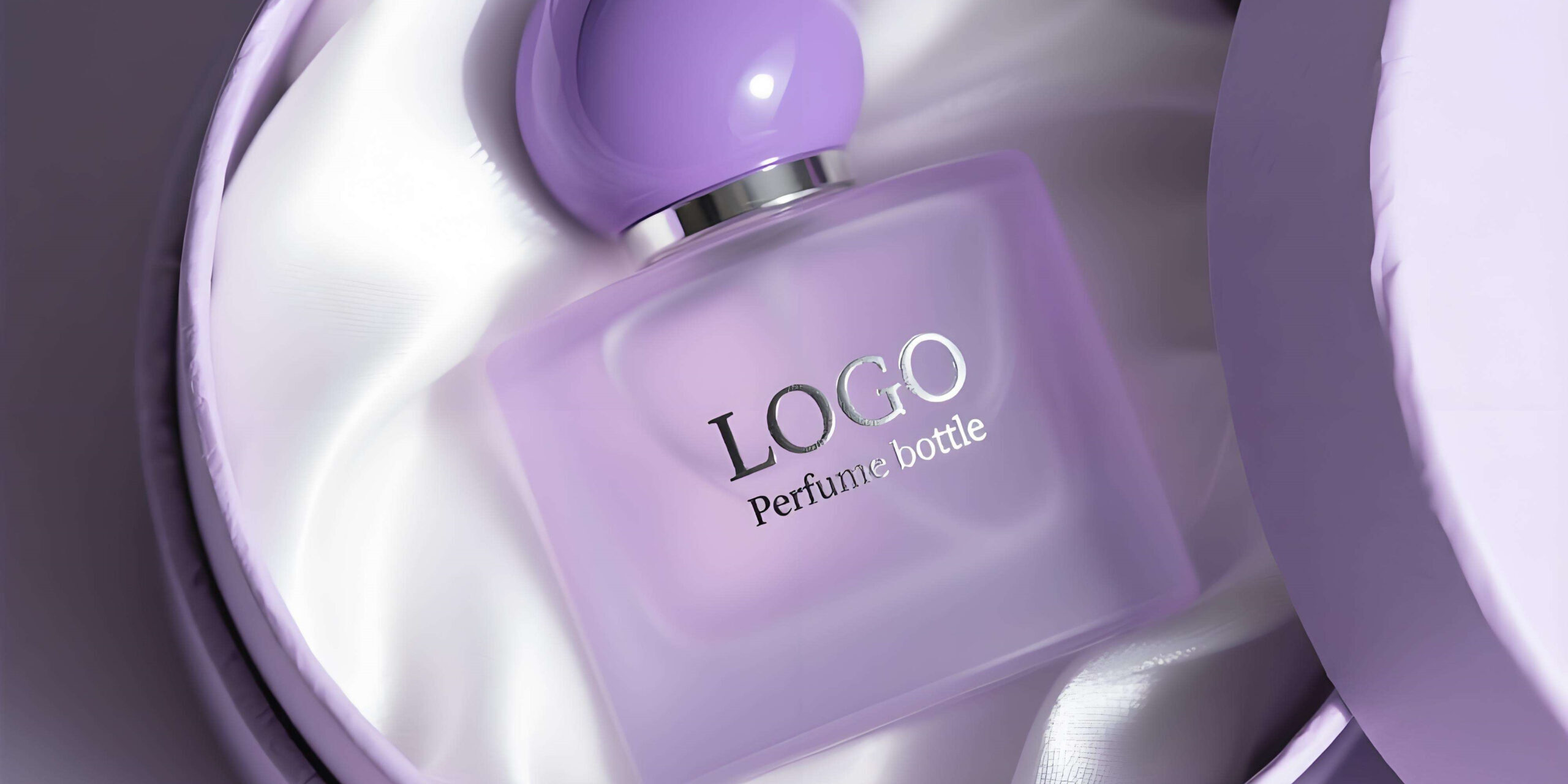 Luxury glass perfume bottle in 10ml to 100ml capacity range