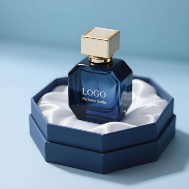 Luxury glass perfume bottle in 10ml to 100ml capacity range