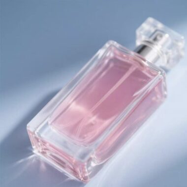 Elegant luxury glass perfume bottle for premium scents