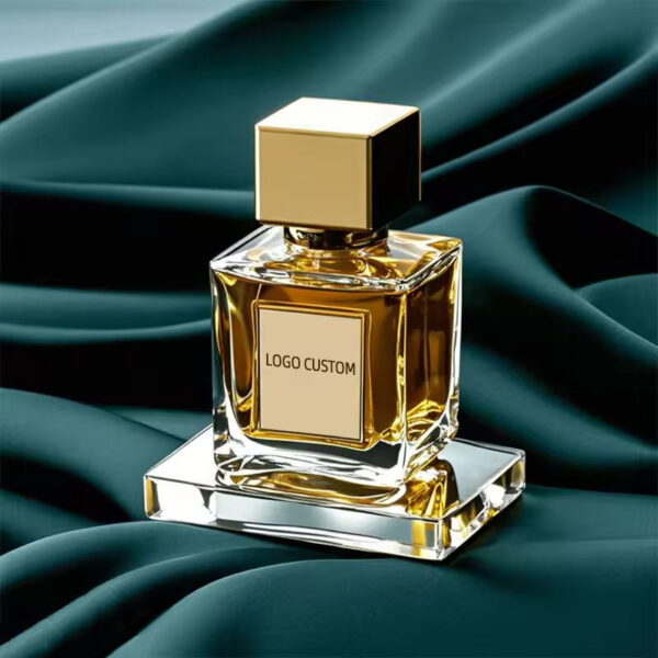 Luxury glass perfume bottle for high-end fragrance branding