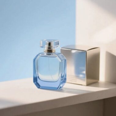 Luxury packaging glass perfume bottle for premium branding