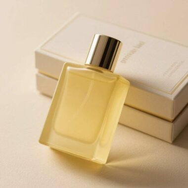 Luxury packaging glass perfume bottle for premium branding