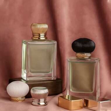 Luxury packaging glass perfume bottle for premium branding