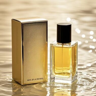 Custom luxury square empty pump glass perfume bottle design