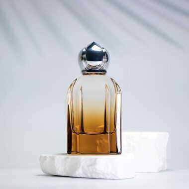 100ml multicolor luxury glass perfume bottle design