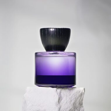 Custom 50ml gradient personalized premium glass perfume bottle