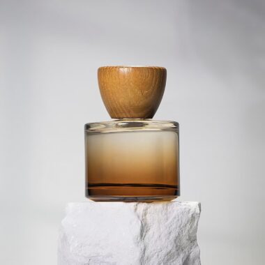 Custom 50ml gradient personalized premium glass perfume bottle