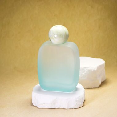 Premium clear 30ml 50ml 100ml glass perfume bottle design