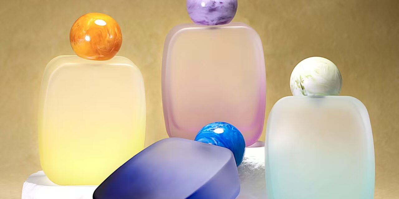 Premium clear 30ml 50ml 100ml glass perfume bottle design