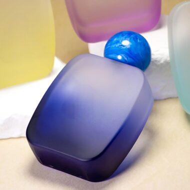 Premium clear 30ml 50ml 100ml glass perfume bottle design